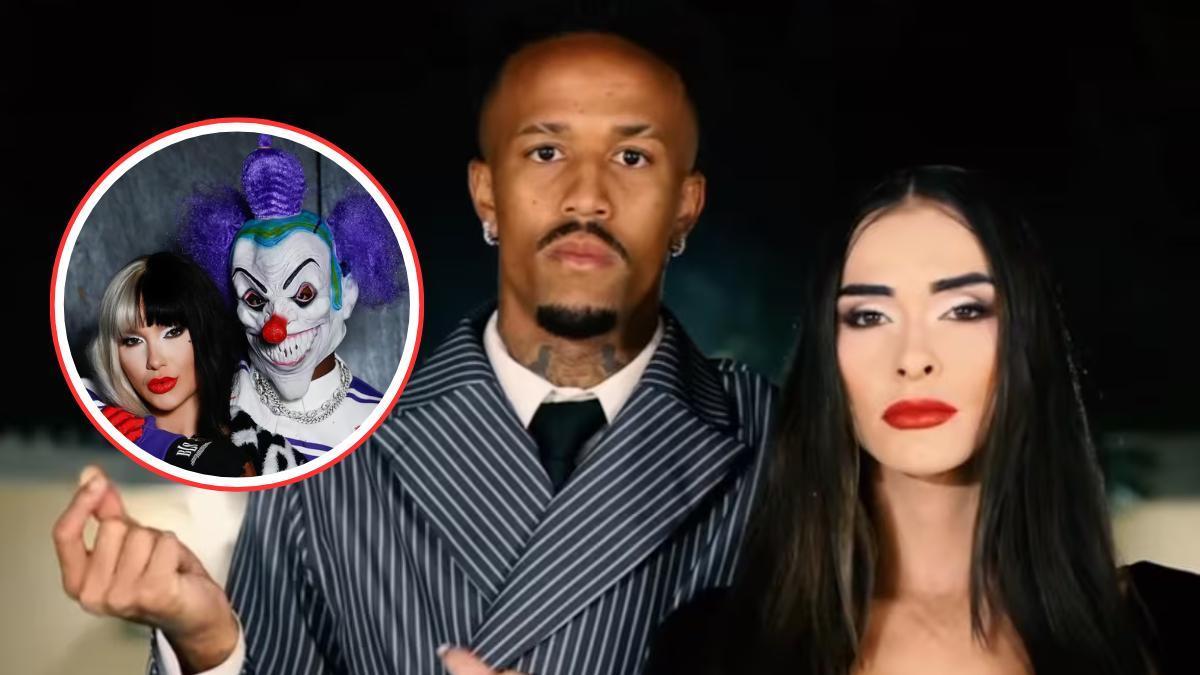 Los brasileños del Real Madrid celebran Halloween con una fiesta de disfraces.