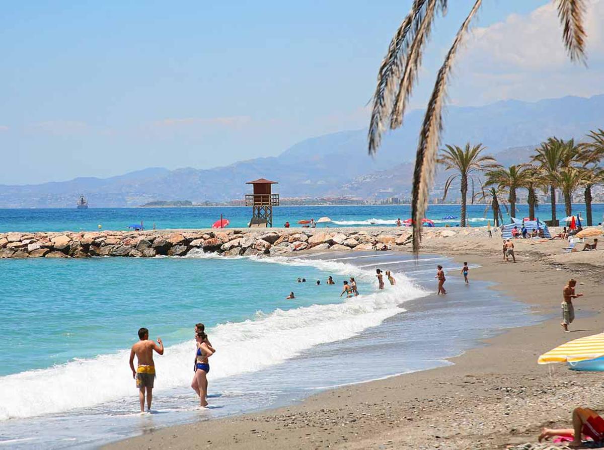Salobreña, en la Costa Tropical de Granada