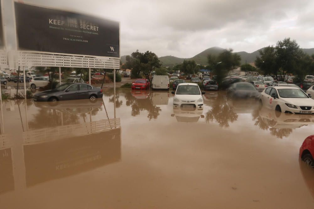 Tormenta en Ibiza