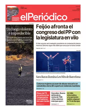 La portada de EL PERIÓDICO del 3 de julio de 2025