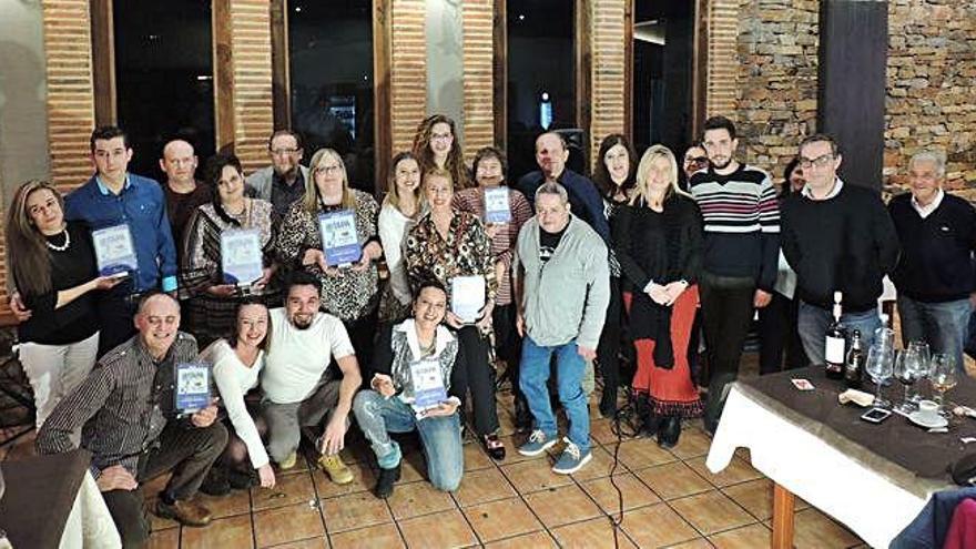 Premiados y patrocinadores en la gala de la Feria de la Tapa de Camarzana y comarca.