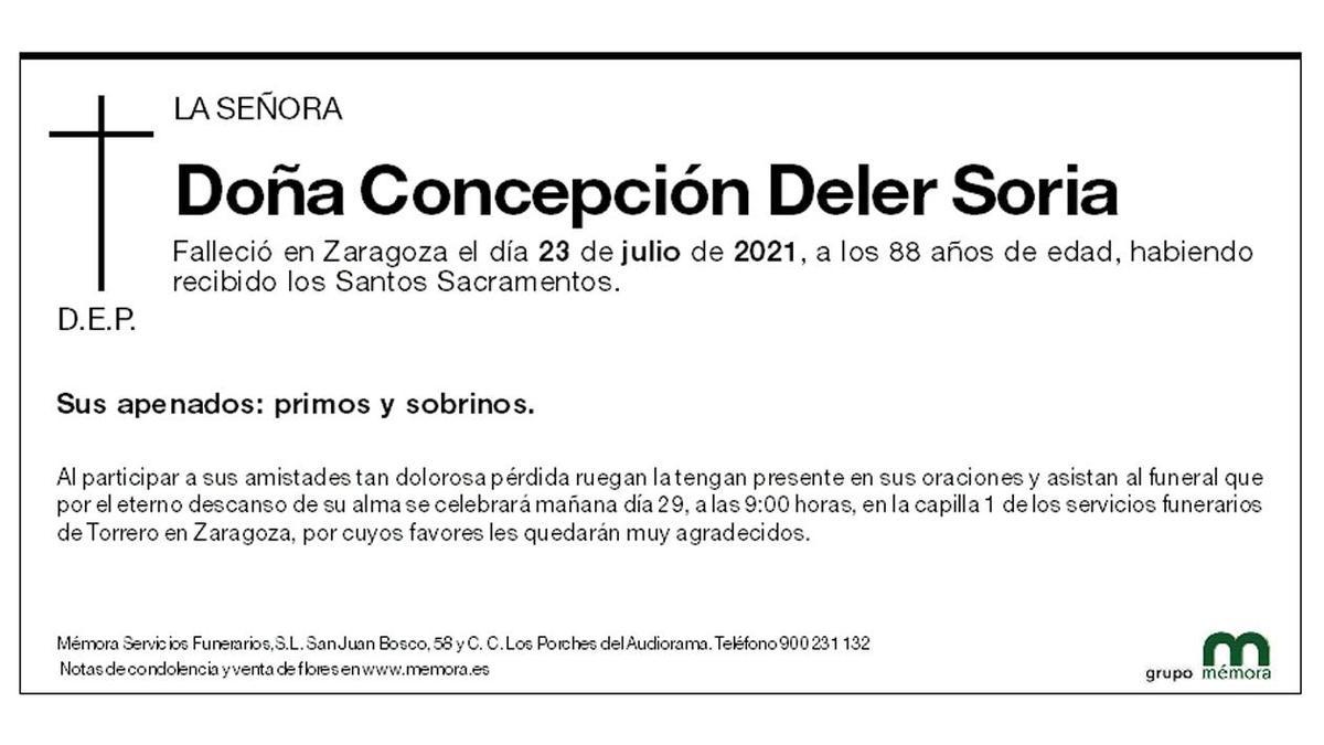 Concepción Deler Soria