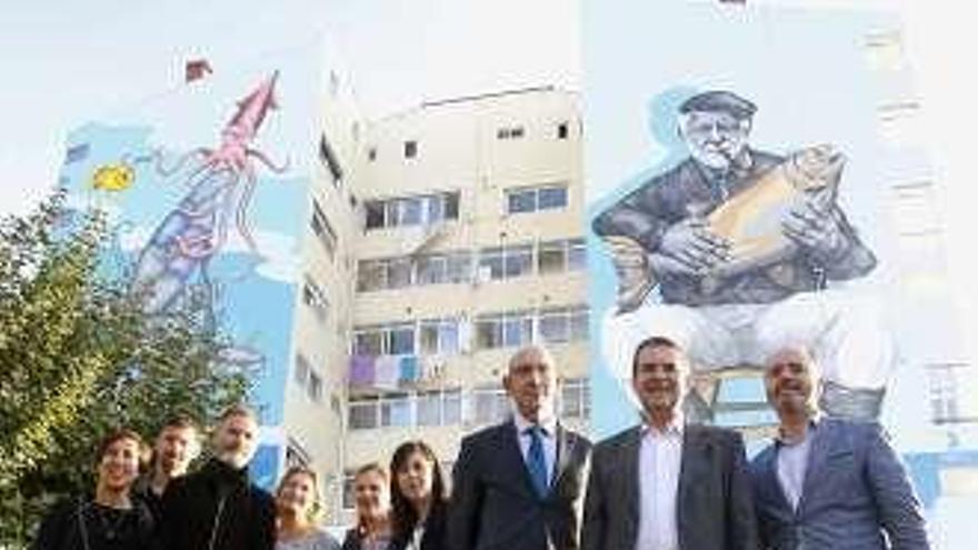 Presentación del mural.