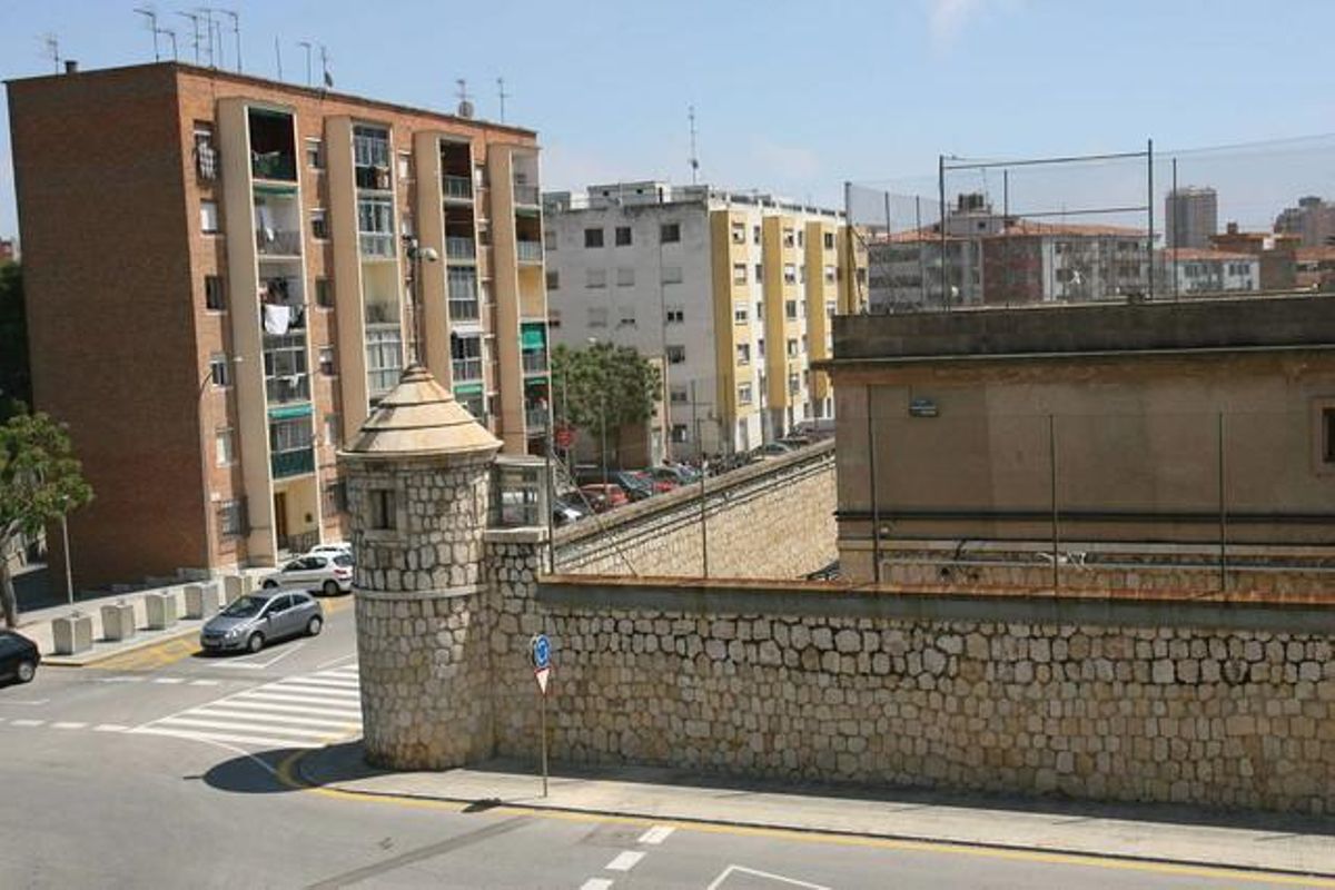 La presó de Tarragona, el dia de la fuga de tres presos, el 6 de maig. La presó de Tarragona, el dia de la fuga de tres presos, el 6 de maig.