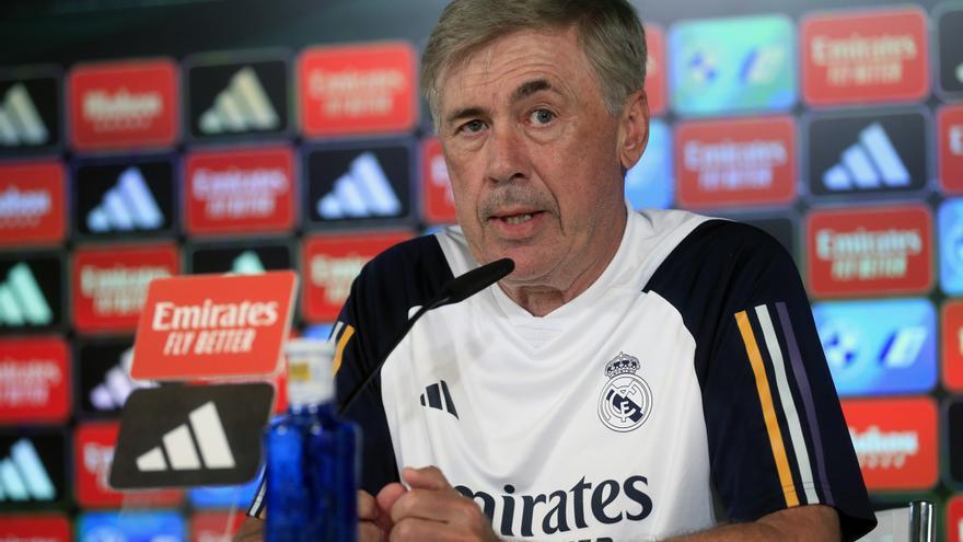 Ancelotti: "No sé qué ha pasado, le dije a Valverde que tenía que tirar Luka"