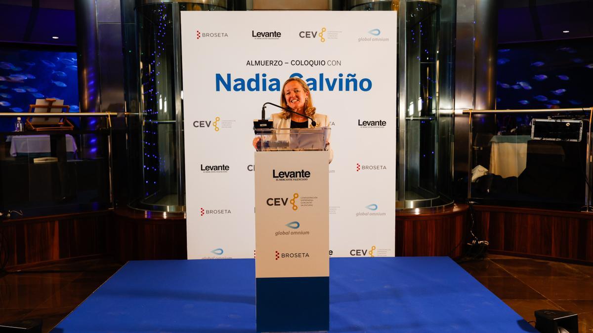 La política y la economía valenciana se dan cita en el coloquio de la vicepresenta Nadia Calviño que organiza Levante-EMV