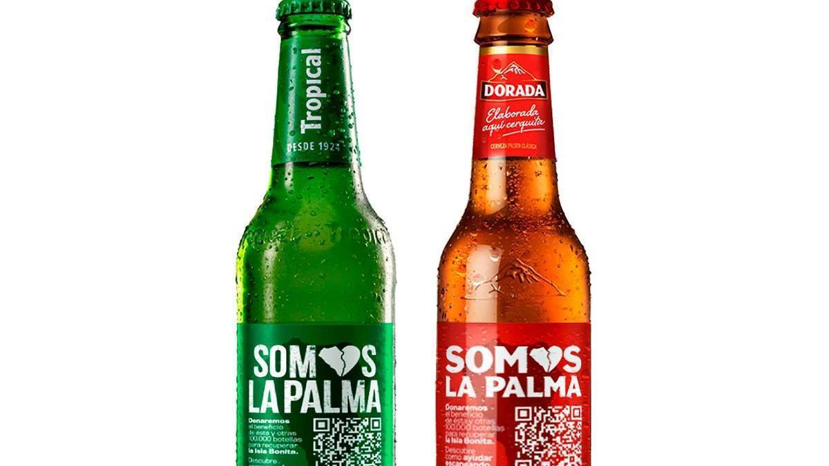 Edición limitada de botellas de Dorada Pilsen y Tropical