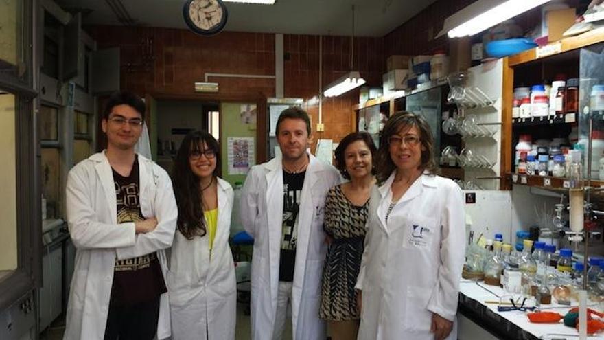 El equipo investigador de la Universidad de Málaga.