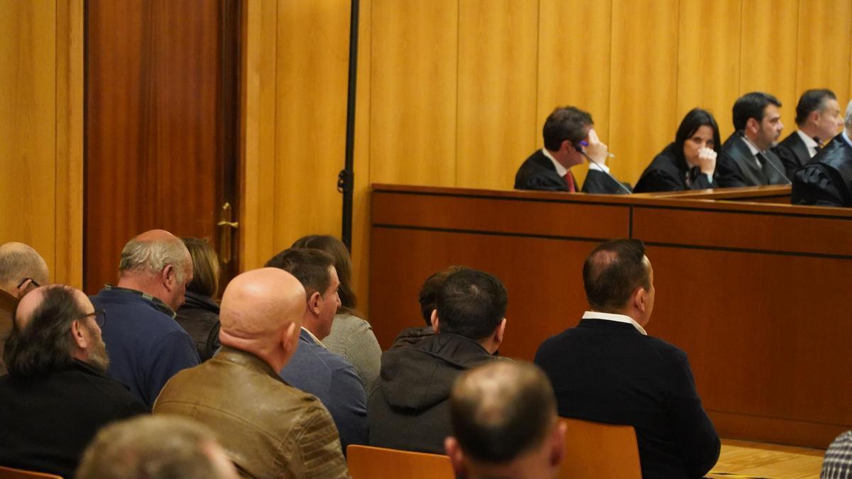 Un momento del juicio.
