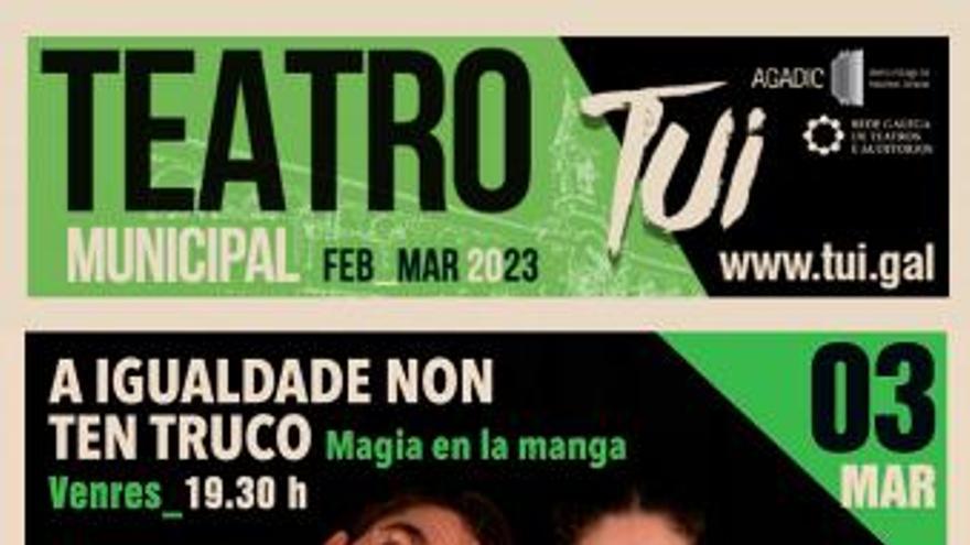 Magia en la manga con A igualdade non ten truco