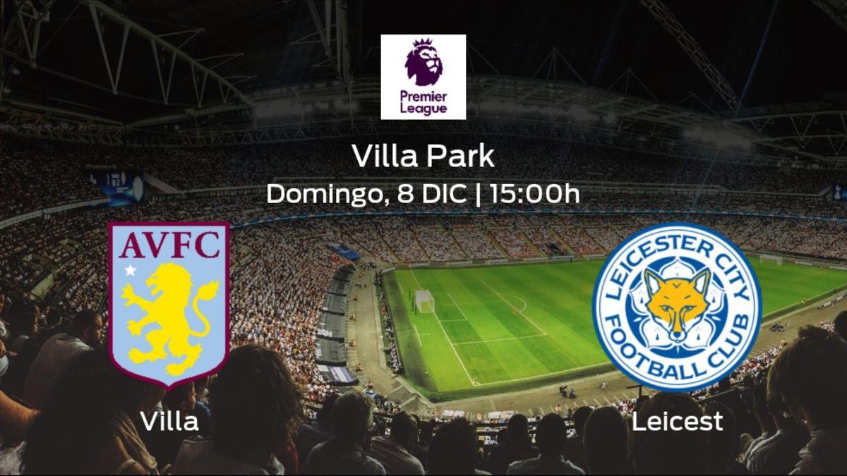 Previa del encuentro: el Aston Villa recibe al Leicester en la decimosexta jornada