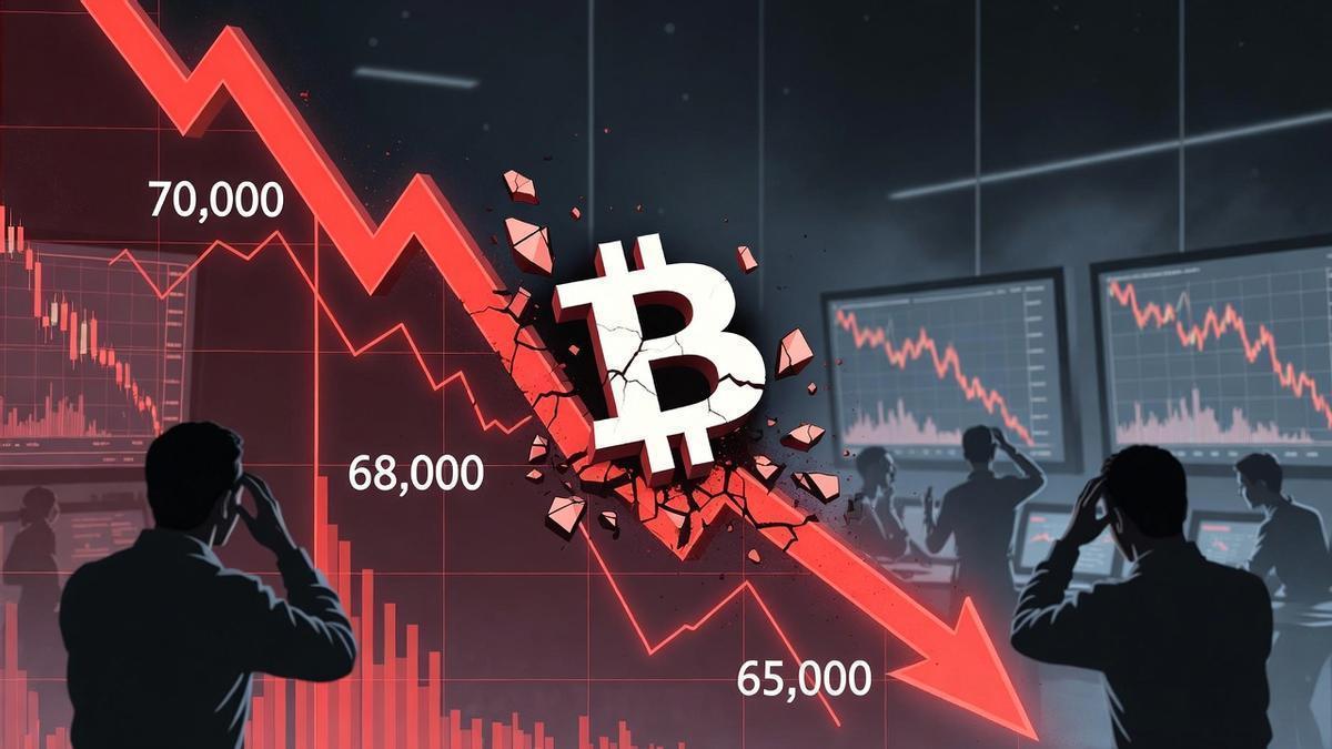 El bitcoin se hunde y aviva el miedo a una nueva crisis cripto.