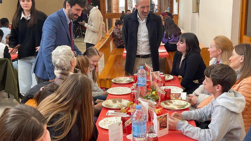Més de 350 persones participen en el dinar de Nadal de Sant Egidi