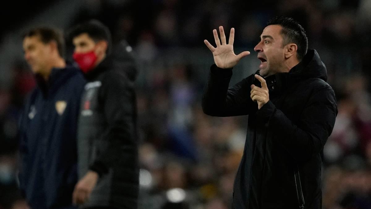 Xavi: "No quería entrar el balón"