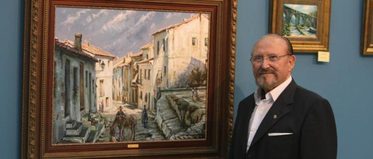 Vicente Giner, en un muestra coordinada en Xàtiva.