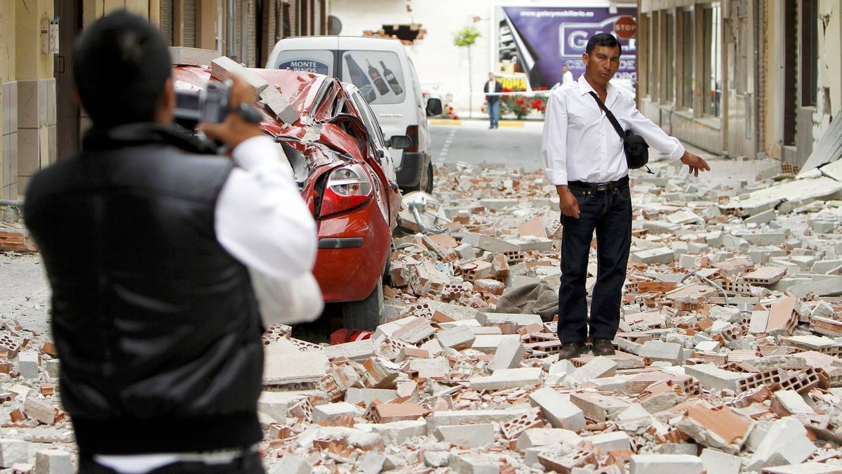 Las imágenes más impactantes del terremoto de Lorca