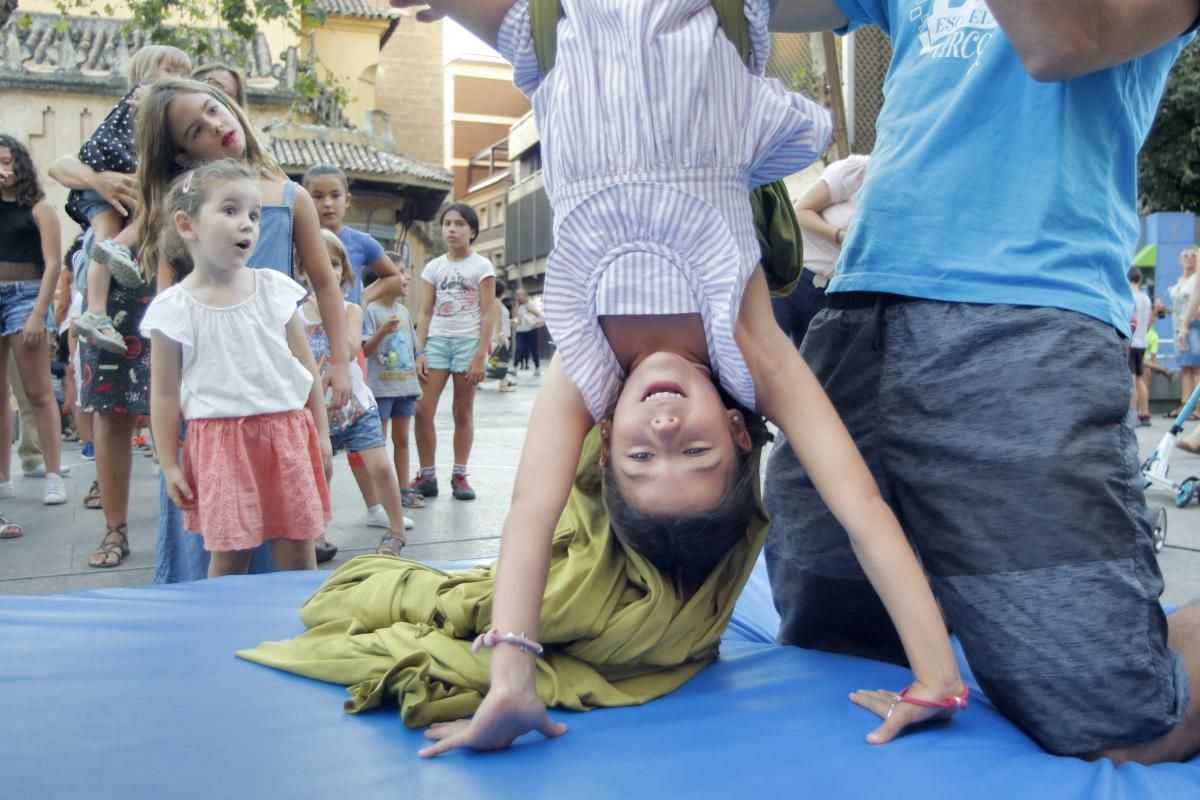 Fotogalería: Taller de circo para niños.