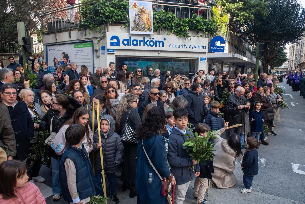 Paso de la Borriquilla en A Coruña