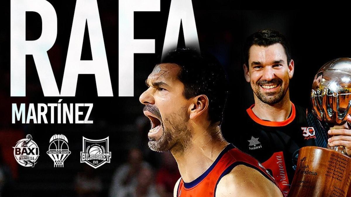 Rafa Martínez, homenajeado por la ACB