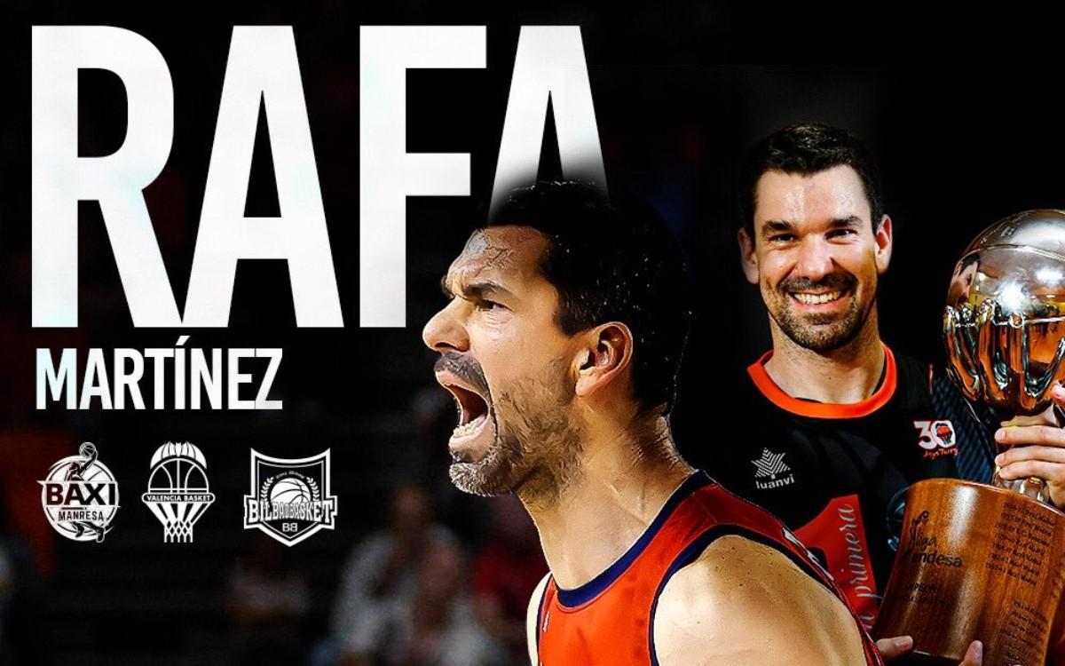 Rafa Martínez, homenajeado por la ACB