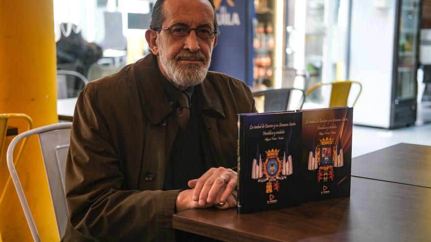 Miguel Calvo presenta este miércoles su libro sobre la heráldica de la Semana Santa de Cáceres