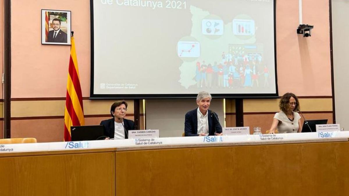 La presentació dels resultats de l’Enquesta de Salut de Catalunya de l’any 2021.   | DEPARTAMENT DE SALUT
