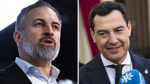 Moreno i Abascal obren a Madrid la negociació del Govern andalús