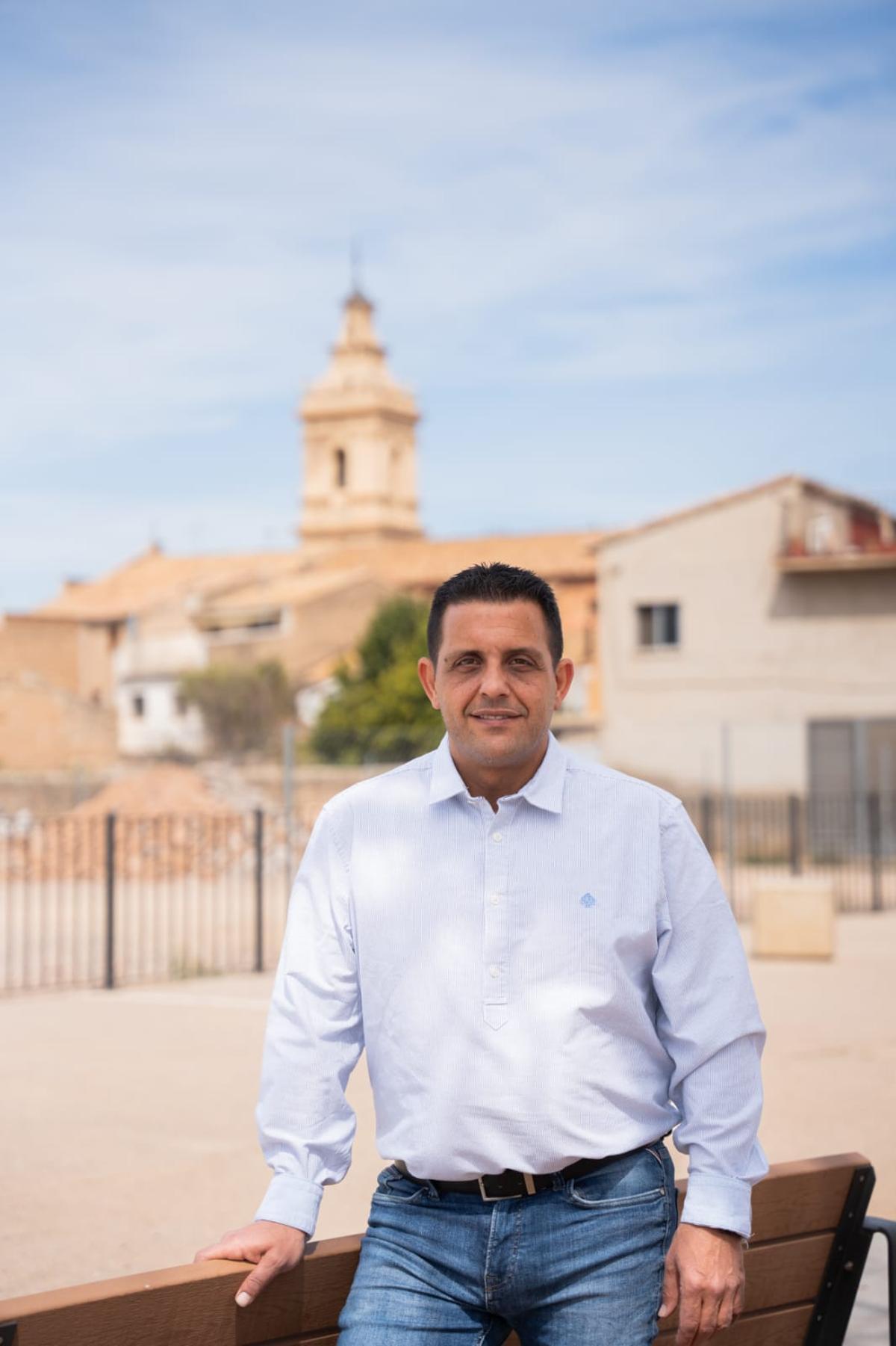 El presidente de la Junta Local de Fiestas de Almassora, Santiago Pérez.