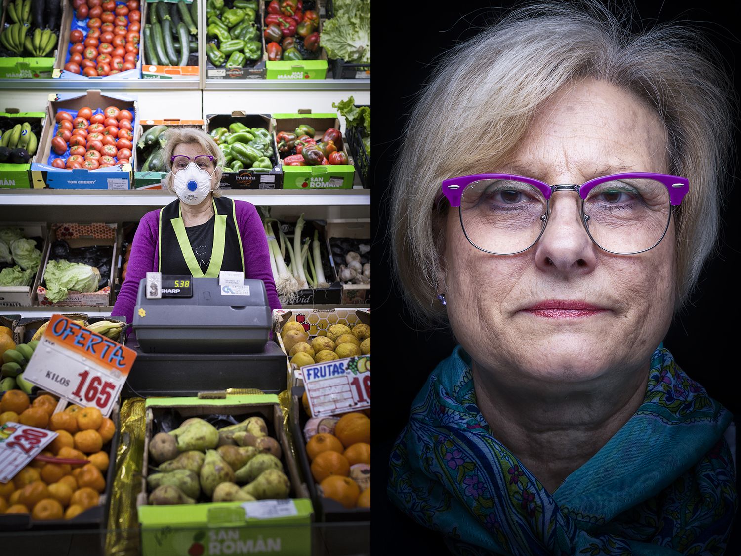 [Mari Carmen Martín Aragón] | Trabajadora autónoma | Frutería La Central. Gijón