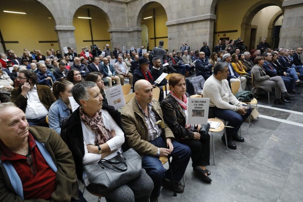 Gijón alza la voz para exigir el comprometido plan de vías.