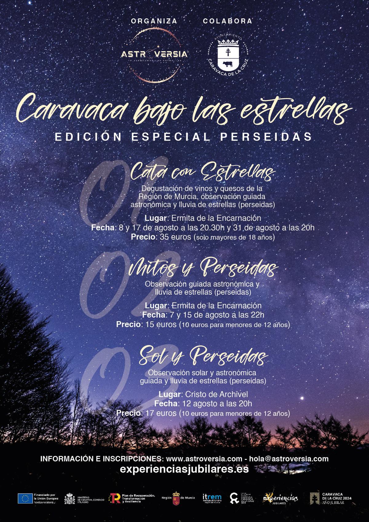 Cartel de la actividad