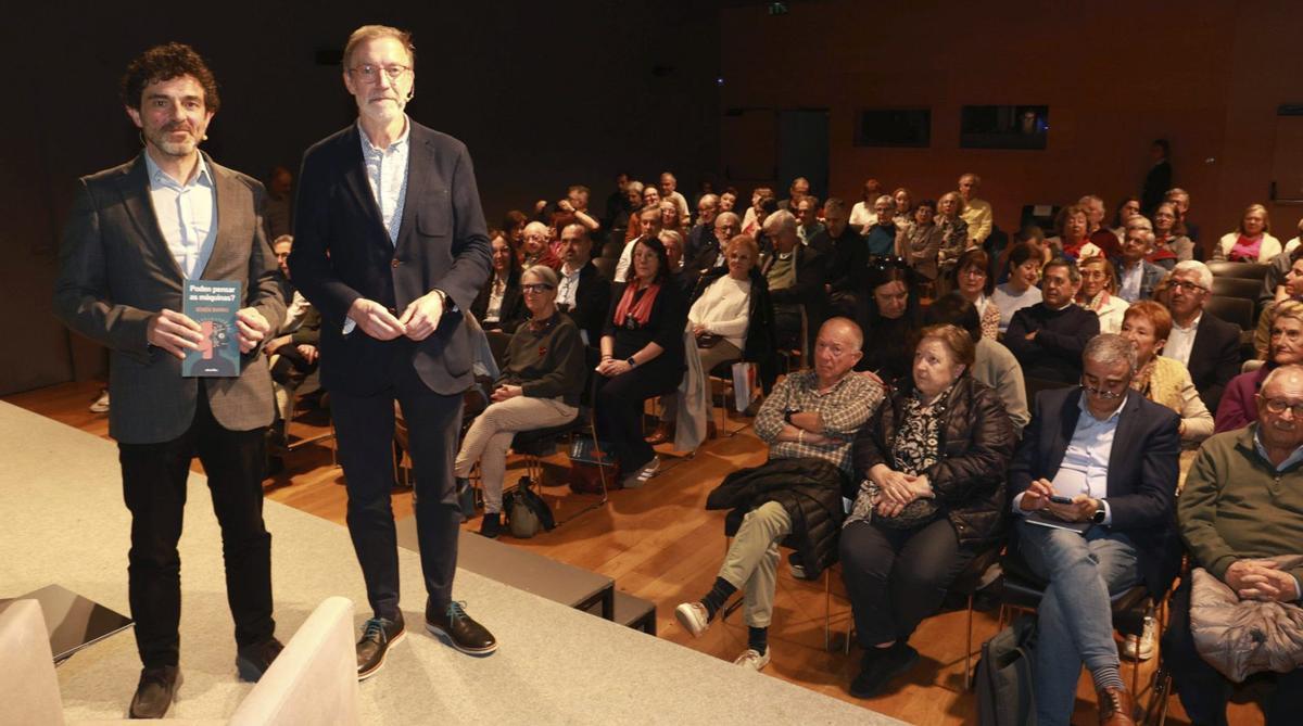 Henrique  Alvarellos (esquerda) e Senén Barros. | JOSÉ LORES