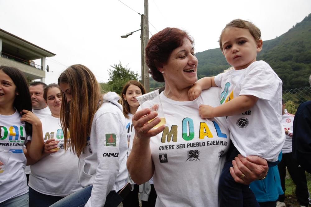 Vecinos de Moal celebran el premio