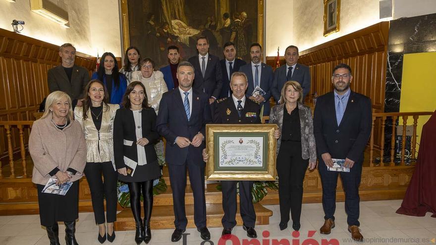 Alfonso Navarro es nombrado  &#039;Hijo Predilecto de Caravaca&#039;