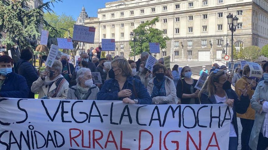 Protesta por atención primaria