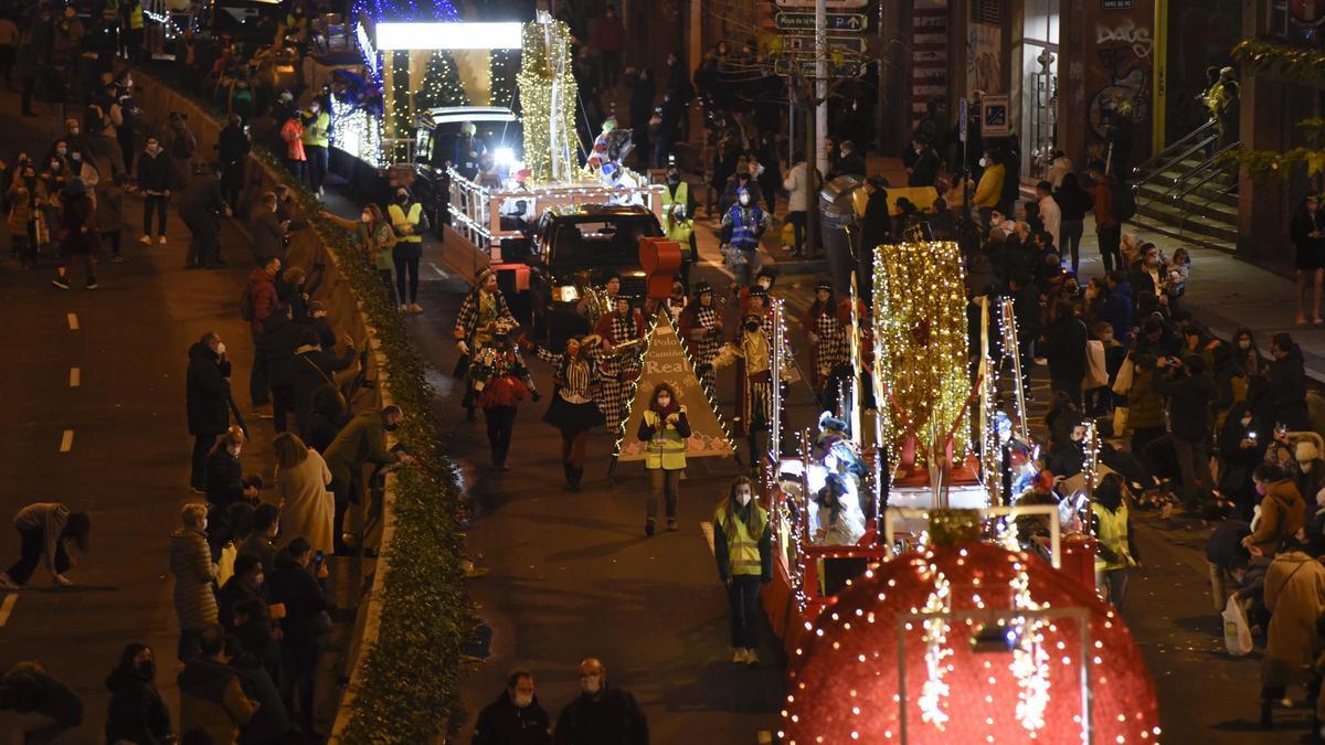 Cabalgata de Reyes en A Coruña, 2022