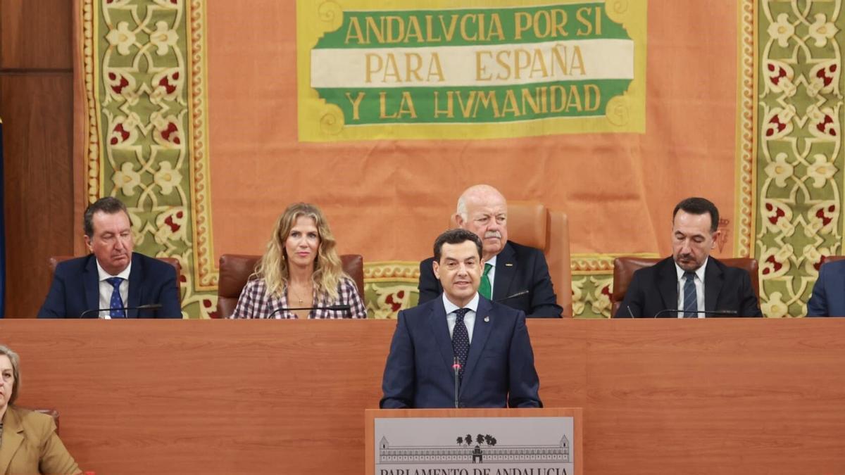 VÍDEO | Moreno pide "generosidad" a Vox para alcanzar un acuerdo en favor del interés general