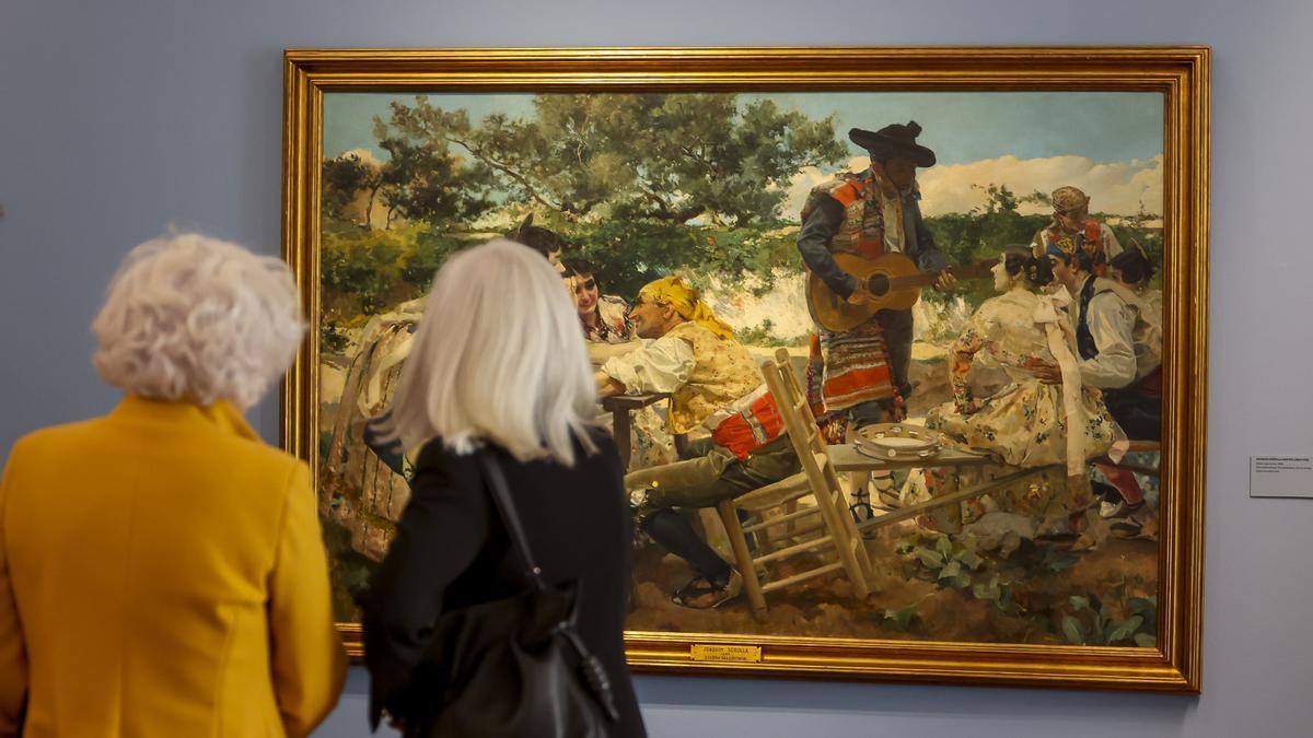 Exposición del MUBAG "Sorolla y la pintura valenciana de su tiempo "