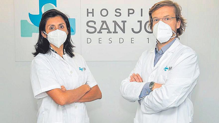 La Dra. Diana Mejía y el Dr. Antonio Blanco, urólogos especializados y acreditados en la técnica «Rezum».