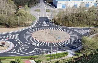 Las polígonos industriales de la zona norte de Mieres estrenan enlaces tras nueve meses de obras