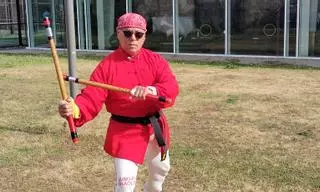 Luis Coira, el 'Bruce Lee' de La Solana