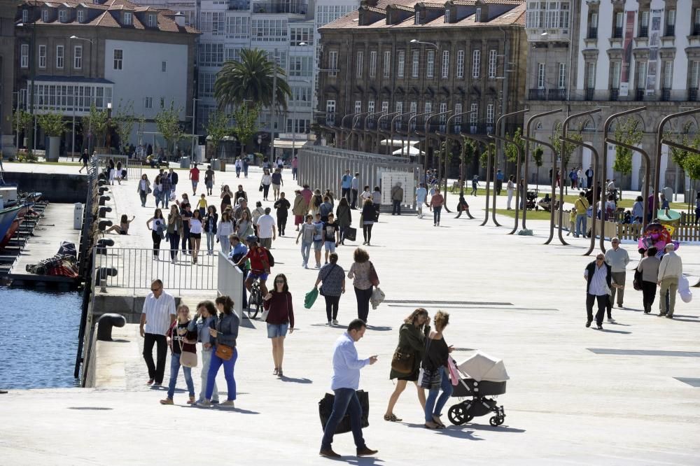 Llega el buen tiempo a La Marina