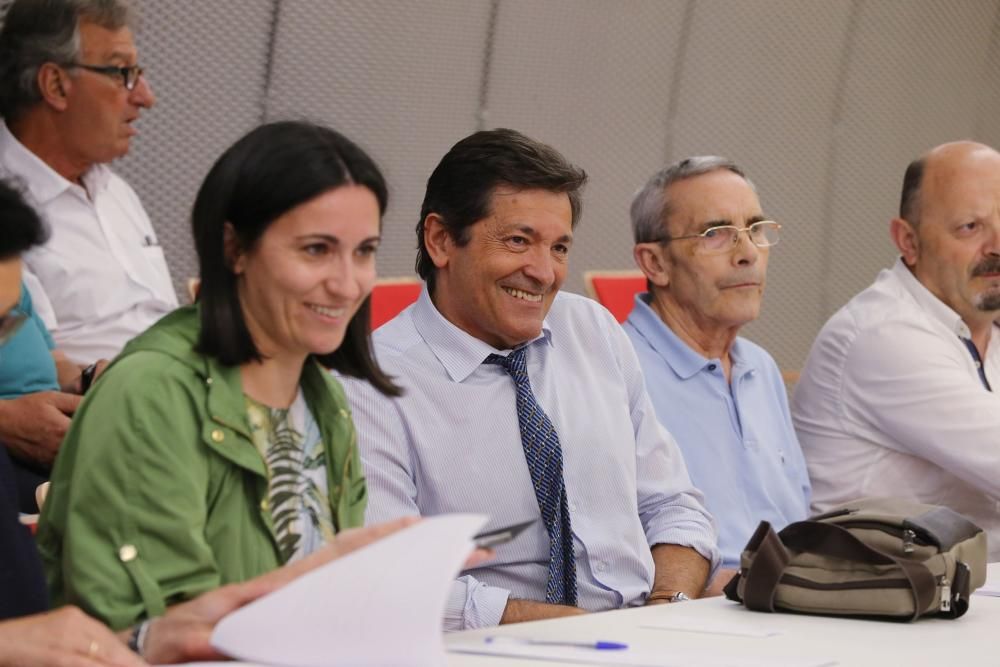 Comité regional de la FSA-PSOE en la nueva sede de La Ería, en Oviedo