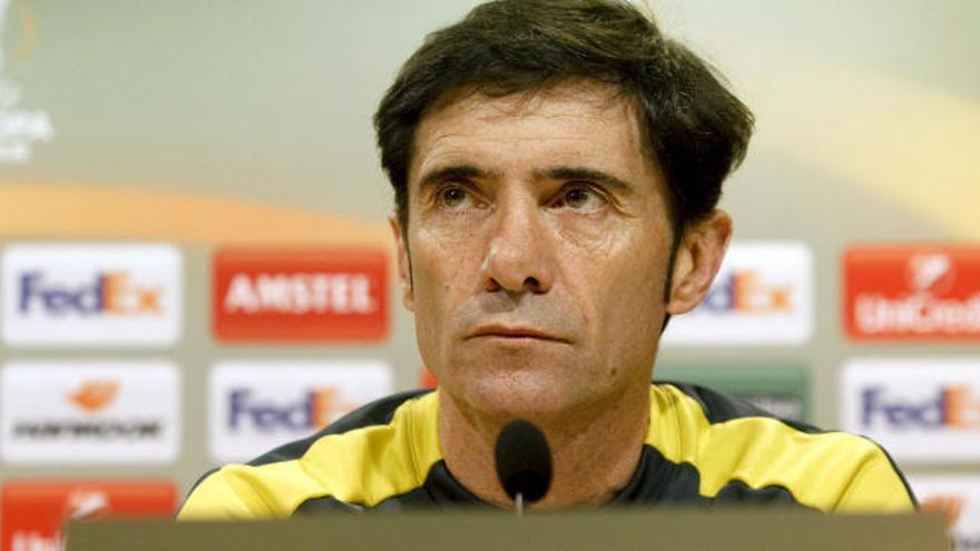 Marcelino: &quot;De reojo, aunque no quieras, miras a Liverpool&quot;