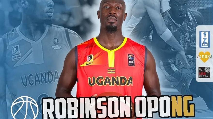 Robinson Opong se suma al CB Zamora Enamora