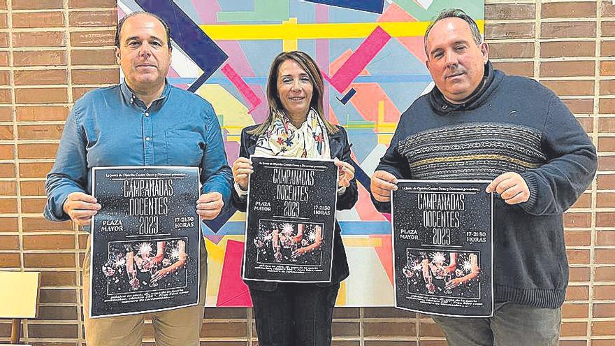 Direcmur, Junta Municipal Centro Oeste y Ayuntamiento de Murcia celebran las Campanadas Docentes