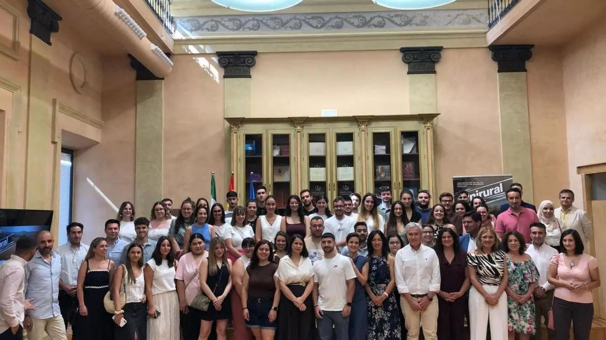 Participantes y representantes de UniRural, en una imagen de archivo.