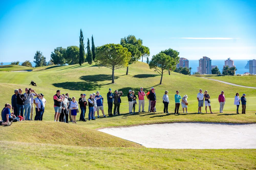 Olazábal y Jiménez lideran el elenco de legendarios golfistas que disputan a partir de hoy el Costa Blanca Seniors Masters en el hotel Villaitana