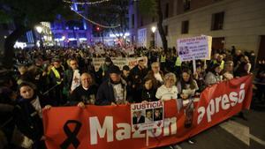 Manifestación número trece en València contra la gestión de la dana
