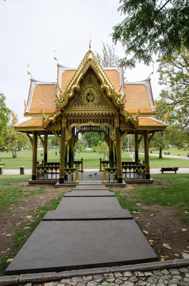 Una pagoda tailandesa en Belem